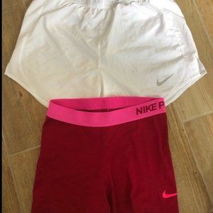 Nike Pro Shorts(2) size: s